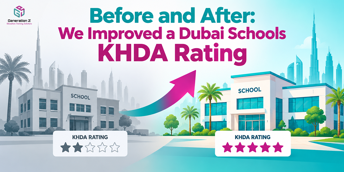 Before & After: How We Improved a Dubai School's KHDA Rating